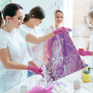 Secret Tricks to Pouring Acrylic Paint