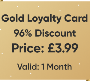Gold Loyalty Card