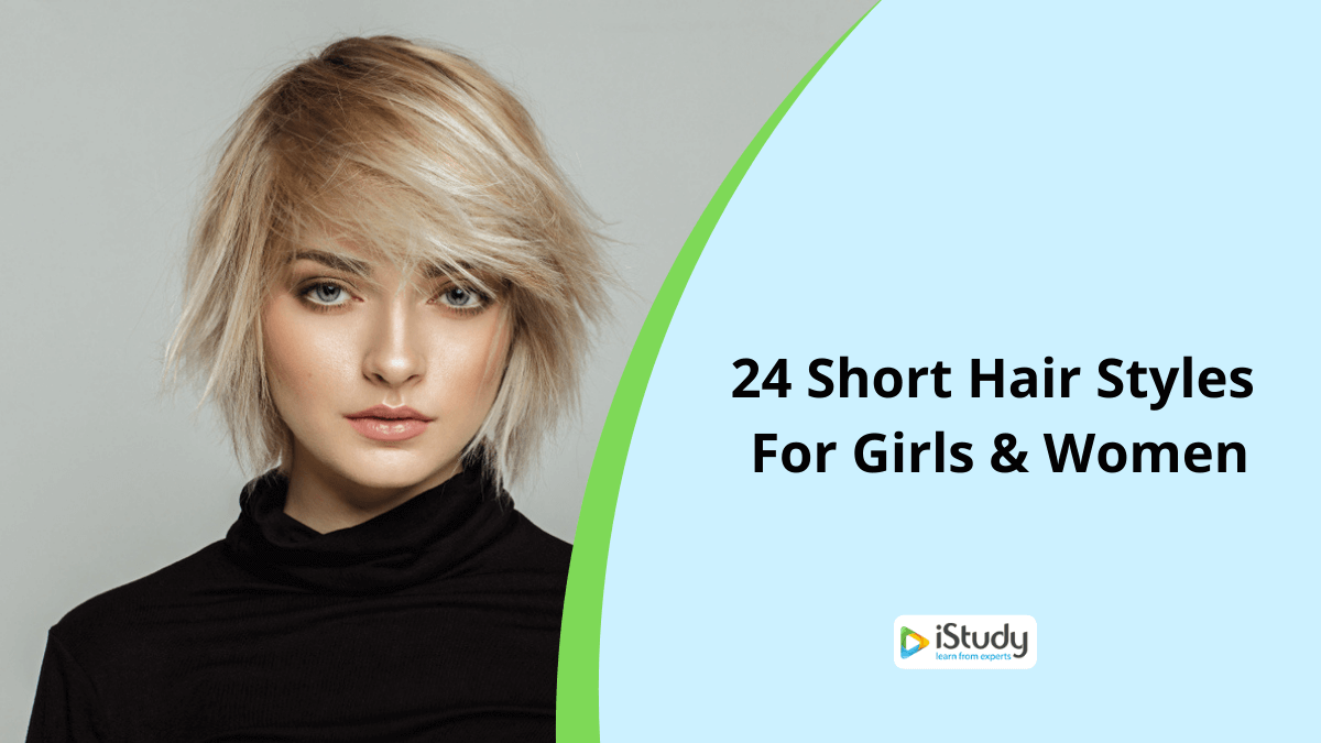 Quick hairstyles for short hair that are perfect for work + school
